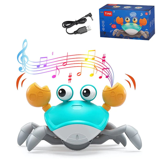 Crawling Crab Baby Toys with Music